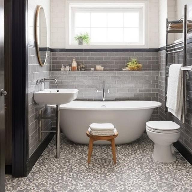  Flooring Ideas for Small Bathrooms