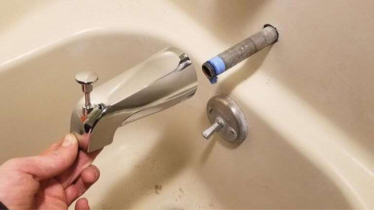 How to fix bathtub faucet diverter